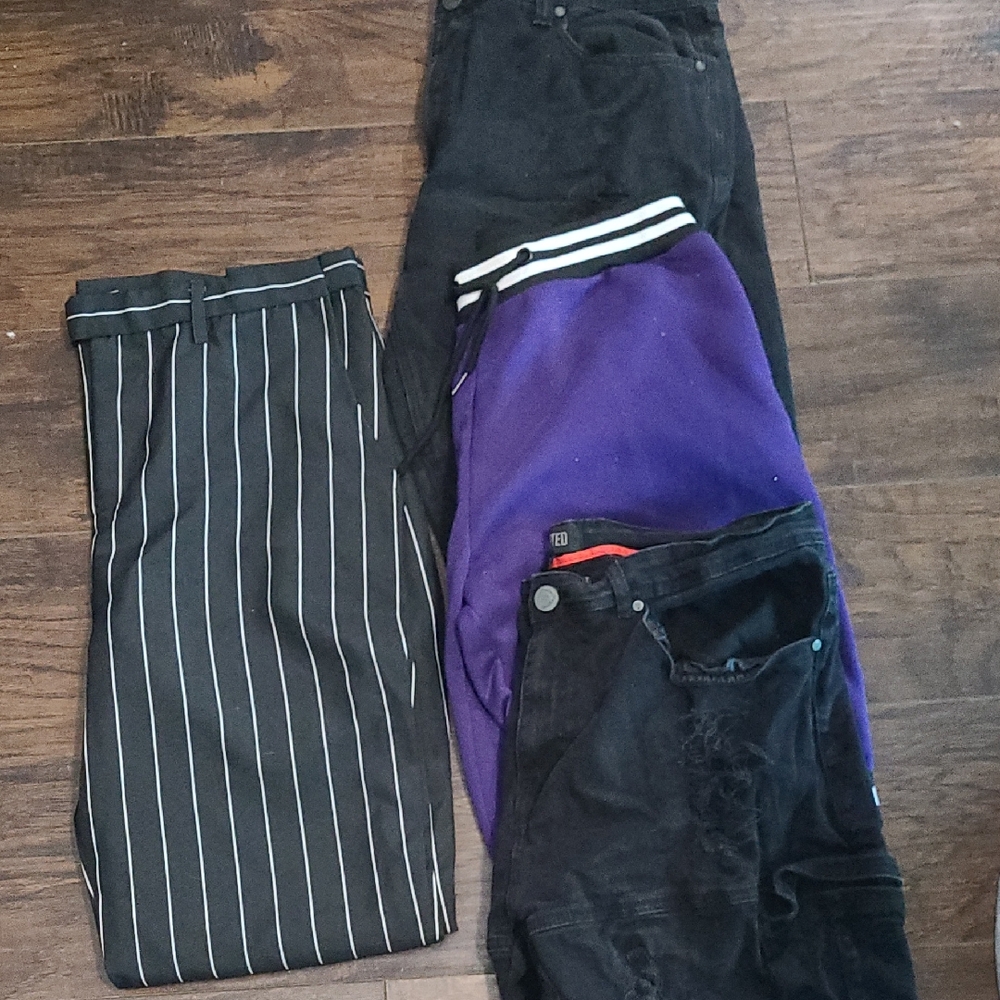 Black and Purple Clothing Bundle